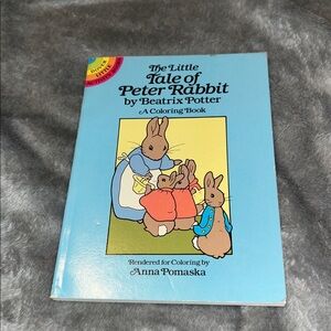 The Tale of Peter Rabbit by Beatrix Potter, Coloring Book, Unused